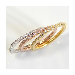 0.50ct/フラワーモチーフ 7P・ブラウンダイヤモンド カラーレスダイヤ