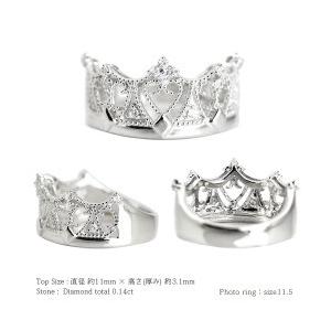 指輪 プラチナ900 pt900 ダイヤモンド...の詳細画像2