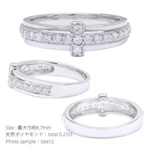 指輪 プラチナ900 pt900 ダイヤモンド...の詳細画像1