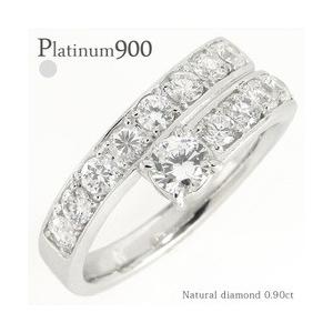 指輪 一粒ダイヤモンド 0.9ct プラチナ900 pt900 リング レディース ジュエリー アクセサリー
