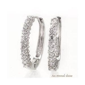 18金 ダイヤモンド ピアス 0.5ct 中折れ...の商品画像