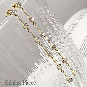 CCロゴ ココマーク　揺れる　パールロングチェーンピアス レア CCロゴ ココマーク 揺れる パールロングチェーンピアス レア