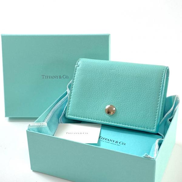 ティファニー Tiffany レディース カードケース ティファニーブルー