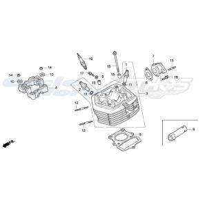17110-NX2-000　パイプCOMP,インレット　HRC ホンダレーシング