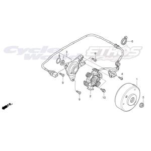 31120-NX2-003　ステーターCOMP　HRC ホンダレーシング