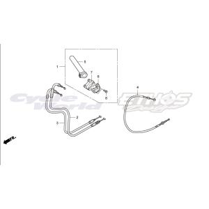 06531-NL3-750　ハウジングセット,スロットル　HRC ホンダレーシング
