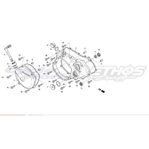 ホンダ（HONDA） 11331-NX7-000 カバー,Rクランクケース HRC ホンダ
