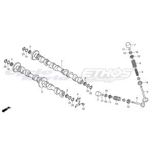 ホンダ 14151-NLS-000 キャップ,カムシャフト CBR1000RR-SP2 2017 HRC