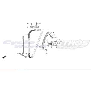 ホンダ（HONDA） 14560-MEN-671 ガスケット,テンショナーリフター HRC