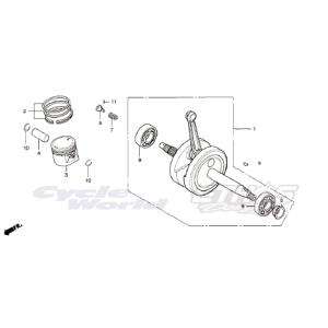 全部まとめて ホンダ（HONDA） 13021-KN4-A61 リングセット,ピストン（0.25OS） HRC