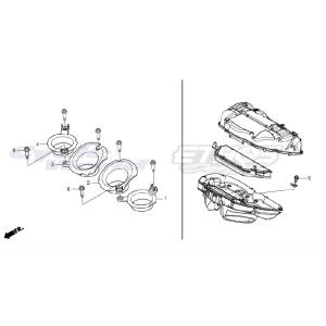 17218-NLS-000 ファンネル,エアー ＃4　CBR1000RR-SP2 2017 HRC ...