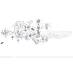 17625-NF4-003　バルブCOMP,チェック　HRC ホンダレーシング｜ethosdesign