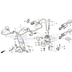 ホンダ（HONDA） 30731-NN4-000 コードASSY,ハイテンション RTL300R