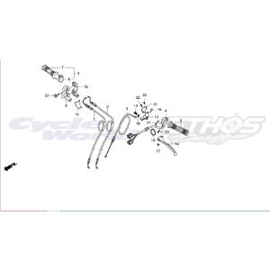 35130-NX7-003　スイッチASSY,EGストップ＆QS　HRC ホンダレーシング