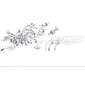 35701-MG9-950　バンド,タイラップ　HRC ホンダレーシング｜ethosdesign