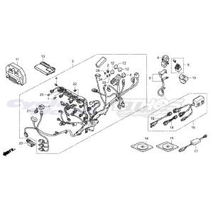 ホンダ（HONDA） 32100-NLS-000 ハーネス,ワイヤー CBR1000RR-SP2 2017