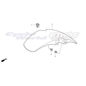 90111-GJ5-000　ボルト,フランジ6MM　HRC ホンダレーシング