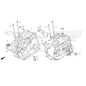 90407-259-000　パッキン,ドレンコック12MM　HRC ホンダ