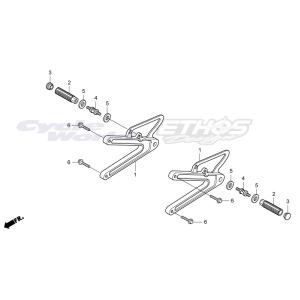 90504-MA6-000　ワッシャー,8.5×26　HRC ホンダレーシング