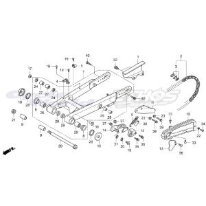 91051-NN1-000 シール,ベアリング 15X21X3　RTL300R 2017 HRC ホ...