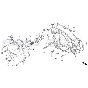 91312-371-013 Oリング,23X2.1　RTL300R 2017 HRC ホンダレーシン...
