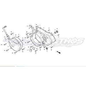 96001-06028-00　ボルト,フランジ 6×28 　HRC ホンダレーシング