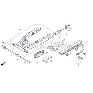 96300-06014-07　ボルト,フランジ6×14　HRC ホンダ｜ethosdesign