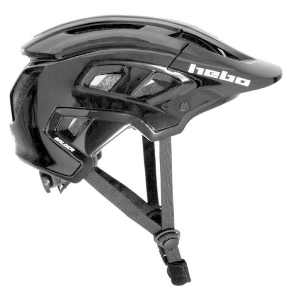 HB0007 Balder3 バルダー3 グロスブラック バイシクルヘルメット HEBO エボ