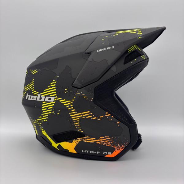 HC1041G ZONE PRO CAMO グレーカモ HEBO エボ トライアルヘルメット MFJ...
