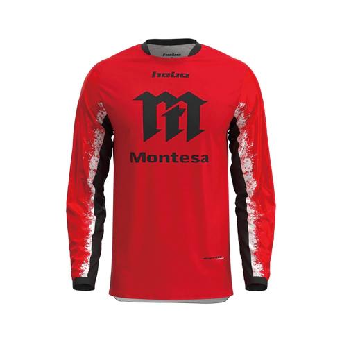 HE2190R　HEBO MONTESA クラシックジャージ レッド