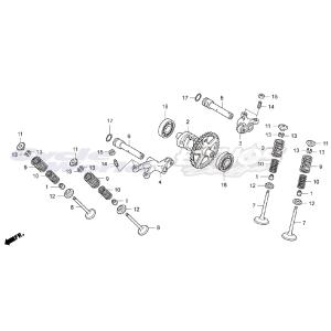 12209-ML0-722 シール,バルブステム　RTL300R 2017 HRC ホンダレーシング