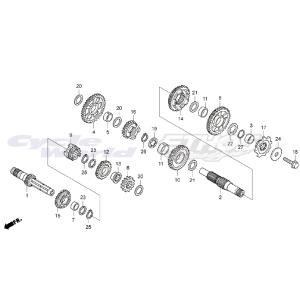90112-413-000 ボルト,UBS 8×33　RTL300R 2017 HRC ホンダレーシ...