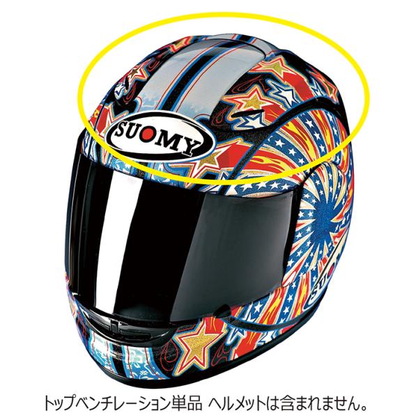 リペアパーツ S0241　SPBB ベン・ボストロム用トップベンチレーション SUOMY スオーミー...