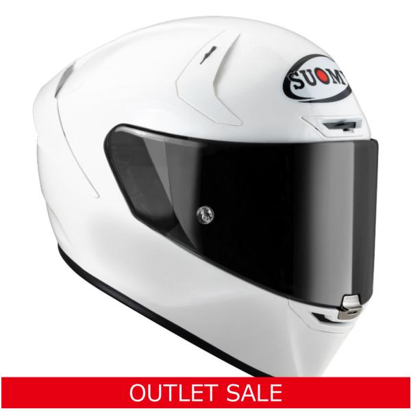 アウトレット SSG00W3 SUOMY SR-GP パールホワイト　ヘルメット SGマーク 公道走...