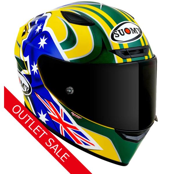 アウトレットSST10017 SUOMY TRACK-1 BAYLISS ベイリス 2005　ヘルメ...