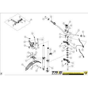 04002TR100 ケーブルガイド,ブレーキホース　TRRS ラガレーシング｜エトスデザイン