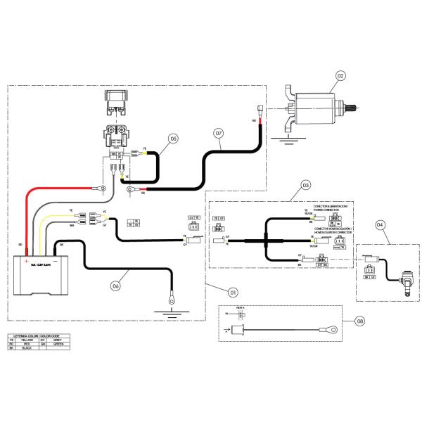 09010TR100 STARTER RELAY/STARTER MOTOR CABLE TRIAL...