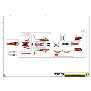 15079TR102 ステッカー,フロントフェンダー 2022RR　TRRS ラガレーシング｜ethosdesign