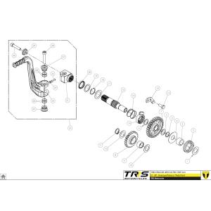 53007 Oリング,キックペダルフルクラム　TRRS ラガレーシング｜ethosdesign