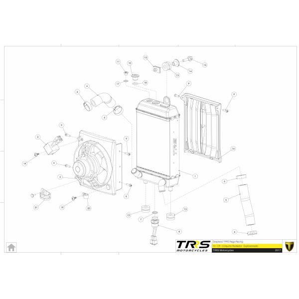 58020 ホースクランプ 21　TRRS ラガレーシング