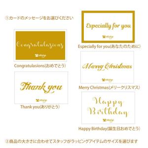 ラッピングアイテム ギフトカード付き 巾着タイ...の詳細画像1