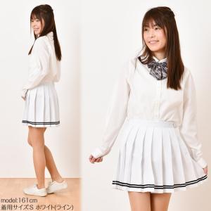 制服 スカート 紺 グレー 制服スカート 無地...の詳細画像5