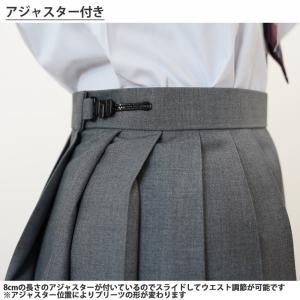 スクールスカート 制服 スカート 長め プリー...の詳細画像2