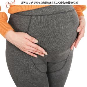 マタニティ タイツ 裏起毛 服 秋冬 タイツ ...の詳細画像1