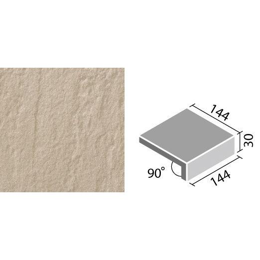 アレス 150mm角垂れ付段鼻(バラ) ALS-151/11　/ LIXIL INAX 外装床タイル...