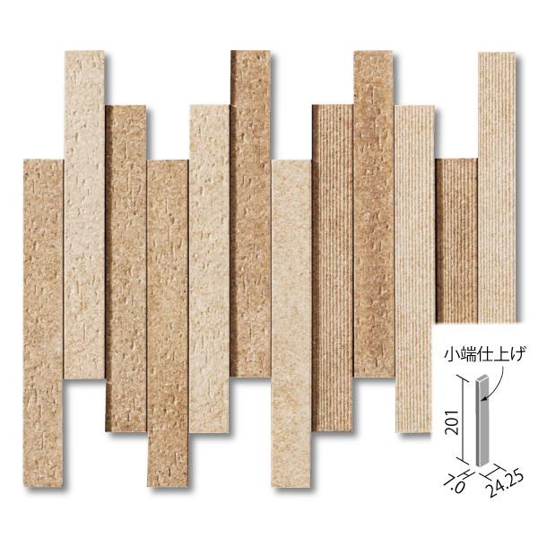 陶連子(とうれんじ) 25×202角片面小端仕上げ(長辺) ECP-2521T/TOR2 香色 こう...