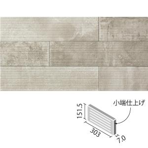 エコカラット ラフセメント 303×151角(リブ面)片面小端仕上げ(短辺