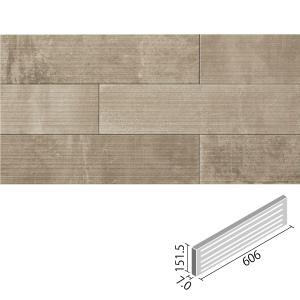 エコカラット ラフセメント 606×151角平(フラット) ECP-615/RGC2