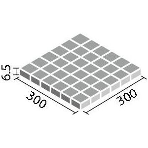サーモタイル ナチュラル 50mm角紙張り(バ...の詳細画像1