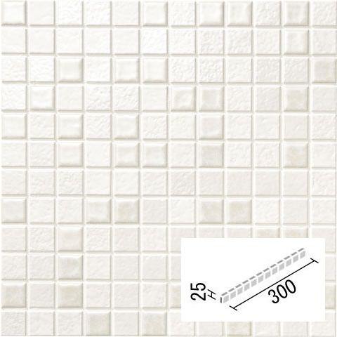 インテリアモザイク 雪華(せっか) 25mm角片面取ネット張り &lt;ゆきあやシリーズ&gt; IM-2560...